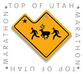 Top of Utah marathon logo