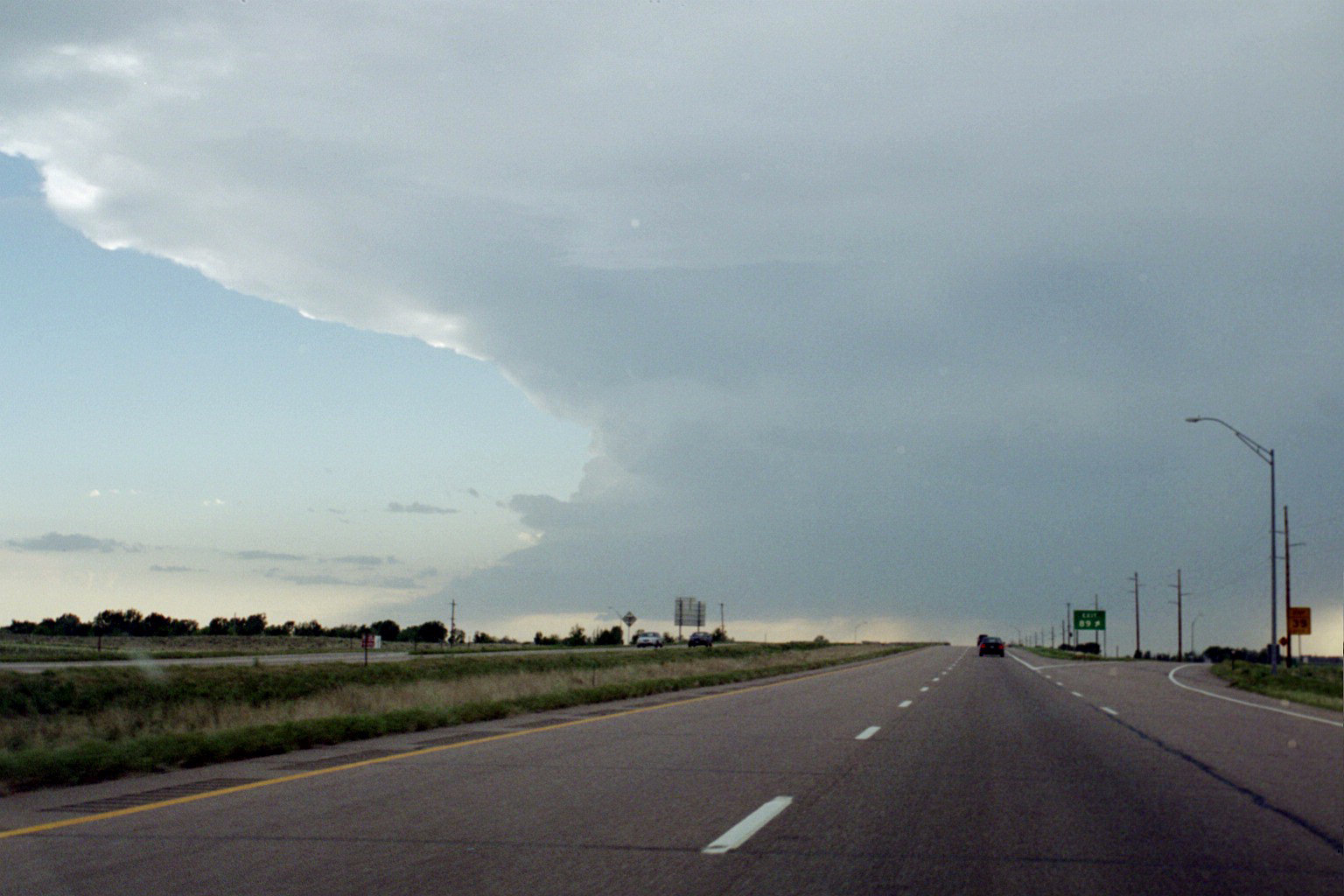 CO supercell 30 miles away